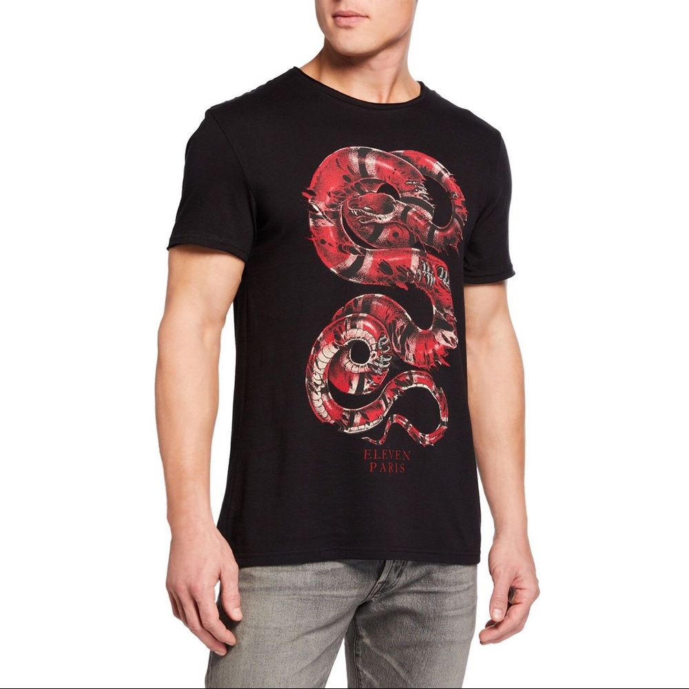 Eleven Paris snake graphic t shirt size M